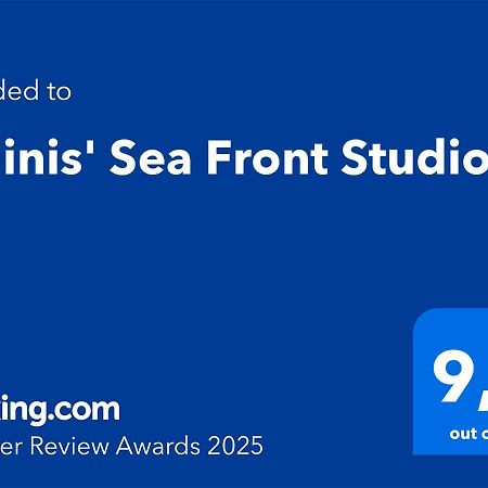 Galinis' Sea Front Studios Nea Kallikrateia Exteriér fotografie