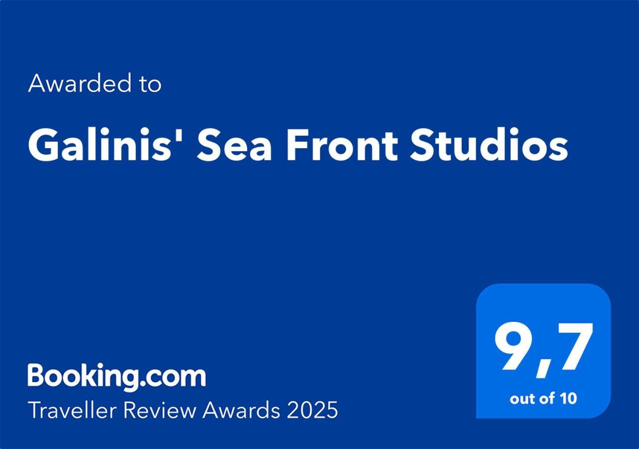 Galinis' Sea Front Studios Nea Kallikrateia Exteriér fotografie